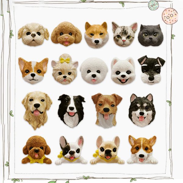 many pet portrait cake toppers